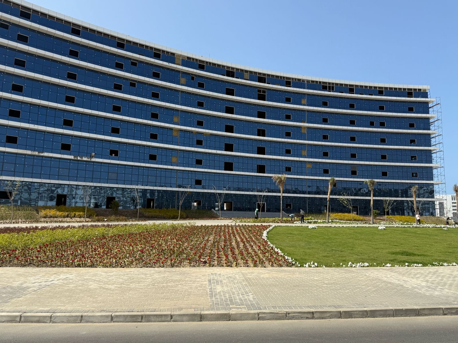 Seven Bond FR Cladding ongoing project El Alamein Towers